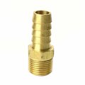 Thrifco Plumbing 1/2 Inch Hose Barb x 3/8 Inch MIP Adapter 4400783